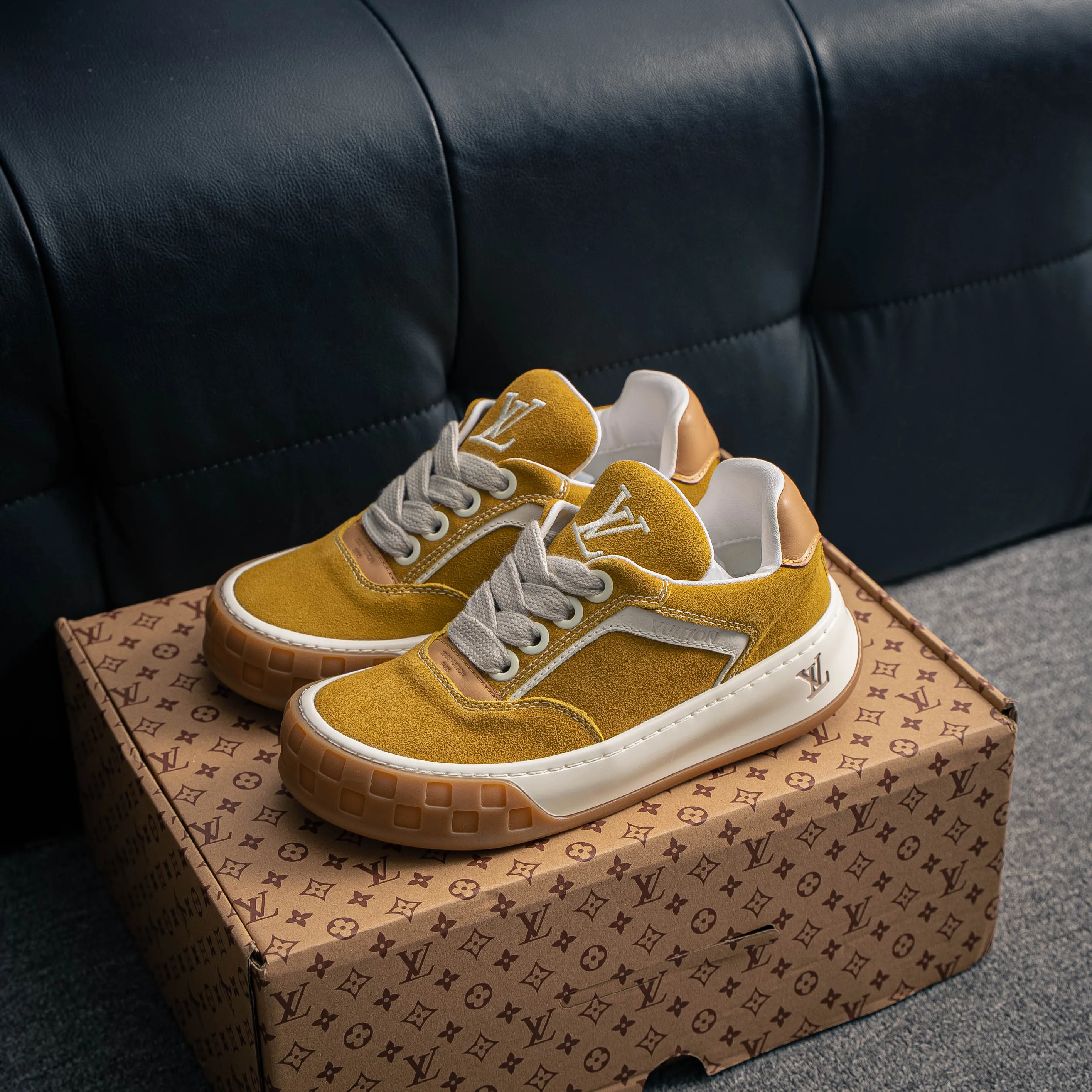 # Premium -- LOUIS VUITTON Tilted Series｜2026 LV Tilted Low Sneakers Series Low-Top Retro